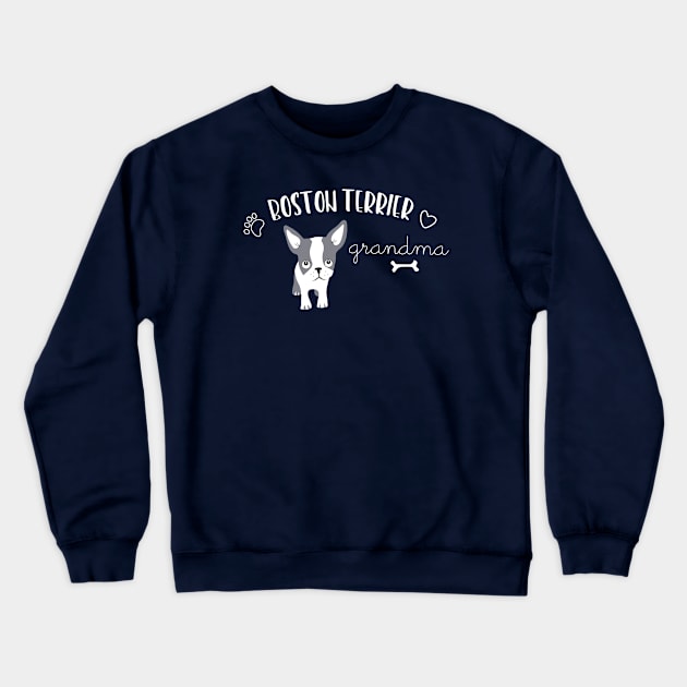 Terrier Grandma Crewneck Sweatshirt by katelein